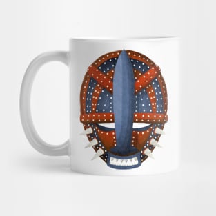 Watercolor  tribal mask Mug